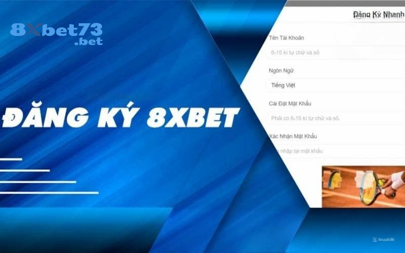 Đăng ký 8xbet để lưu trữ thông tin